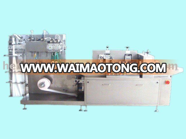 HX-VPD258-I three side seal Wet Tissue Packing Machine